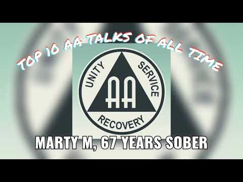 Top 10 AA Speaker of All Time - Marty M. of N.C. (67 Yrs Sober) April, 2021