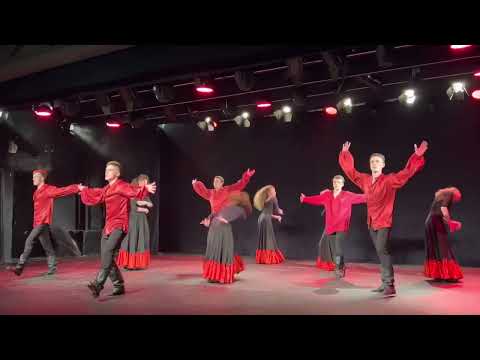 государственный экзамен по танцу. цыганский. (видео без концовки)