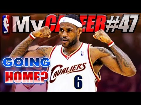 NBA 2K14 MyCareer Playoffs - LeBRON JAMES Back To CLEVELAND?