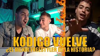 KODIGO VUELVE con un FREESTYLE IMPRESIONANTE ¿EL MEJOR DE LA HISTORIA HACIENDO FREE?