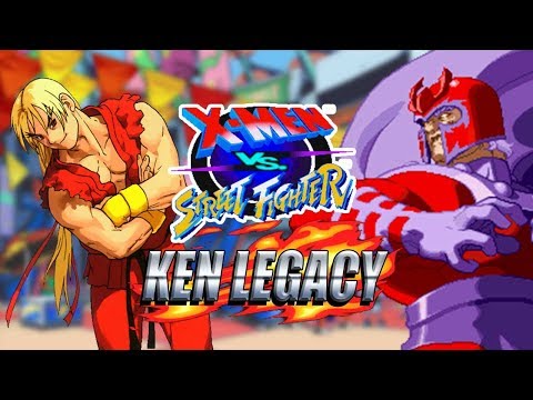 ENTER THE MUTANTS: Ken Legacy -X-Men Vs. Street Fighter '96 PSOne
