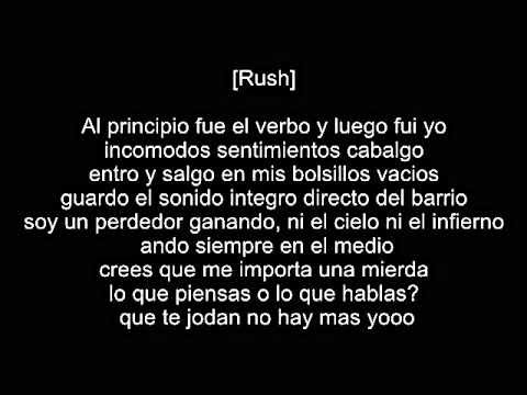 Naci muerto (con letra) - Sr Rojo, ft Rush y Kase O
