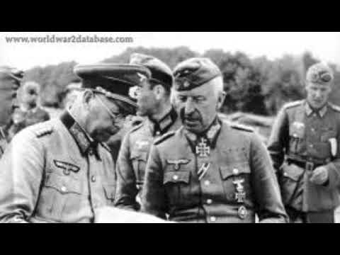 Nuremberg Trial Day 200 (1946) Field Marshal Erich von Manstein Direct Dr. Hans Laternser