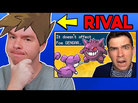 Rival Reacts To Pokemon FireRed Normal Moves Only