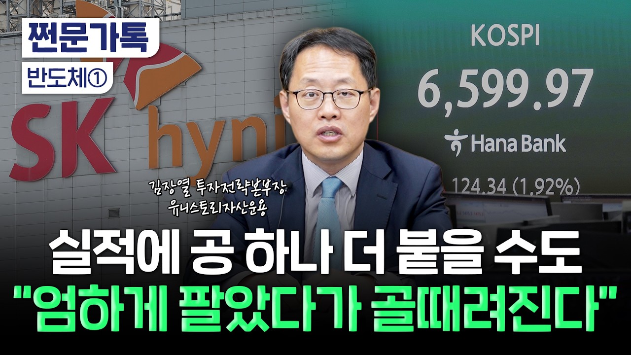  "역사상 다시 없을 일…삼전·하닉 함부로 팔지 마세요" | 김장열 유니스토리자산운용 본부장