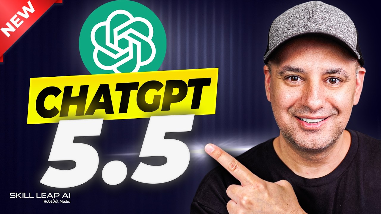 ChatGPT 5.5 Is Here: I Tested What It Can Actually Do - YouTube video featuring the word details