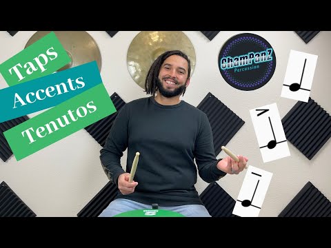 Taps, Accents, and Tenutos