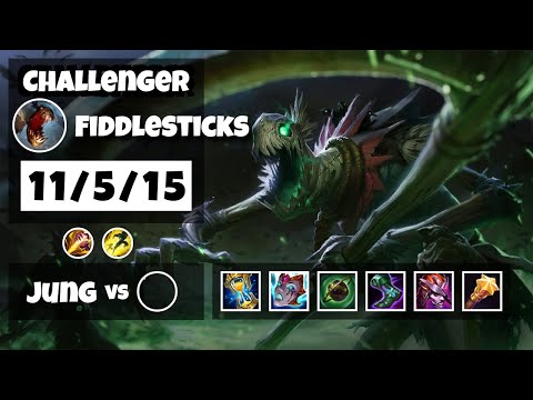 Fiddlesticks vs Lee Sin BR Challenger JUNGLE (11/5/15) - v11.18