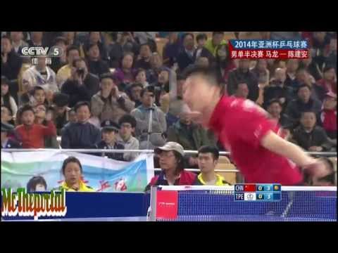 Table Tennis Asian Cup 2014 - Ma Long Vs Chen Chien An -