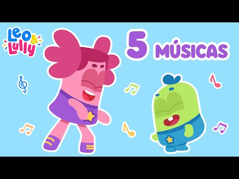 5 MÚSICAS PARA DANÇAR COM LEO E LULLY | MÚSICAS INFANTIS | LEO E LULLY