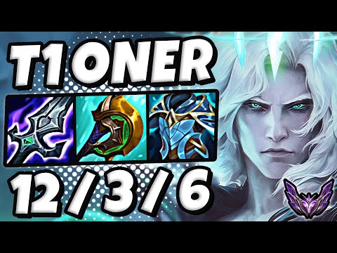 T1 Oner Viego vs Olaf [ Jungle ] Patch 12.19 Ranked Master NA ✅