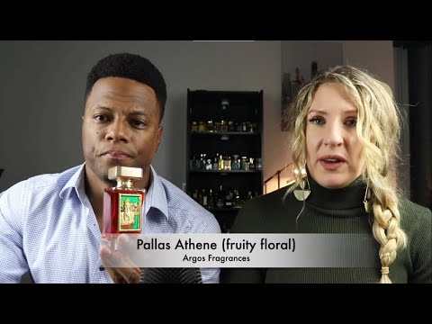 Melhor novo nicho de luxo unissex aroma floral frutado Argos fragrâncias Pallas Athene Eau de Parfum