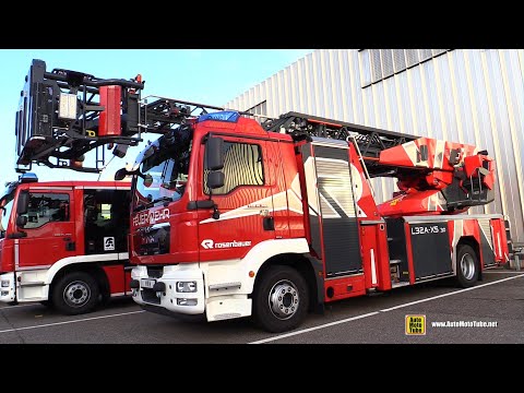 2020 MAN TGM 15.290 Fire Ladder Service Truck Walkaround - Exterior Tour
