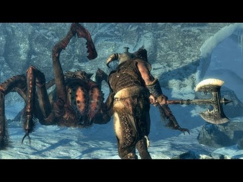 Skyrim Spiders - NOOOPE!