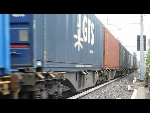 494 251 di GTS con Treno merci in ingresso alla Cintura di Bologna