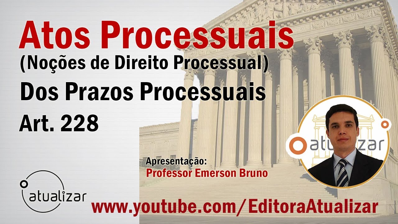NCPC - Arts. 228 (Prazos - Parte VII)