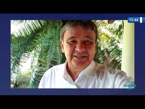 O DIA NEWS 24 04 20  Governador Wellington Dias presta homenagem a JoaÌƒo Claudino Fernandes