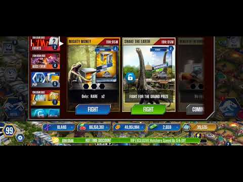 Clash of Titans Legendary Pack: Umoonasaurus Pack! Jurassic World The Game| R #340