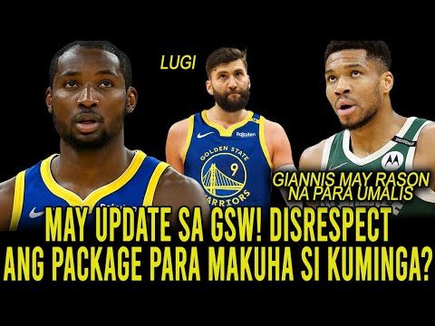 MAY BAGONG SUITER ANG GSW! DISRESPECT ANG PACKAGE KAY JK? GIANNIS MAY RASON NA PARA UMALIS SA BUCKS!