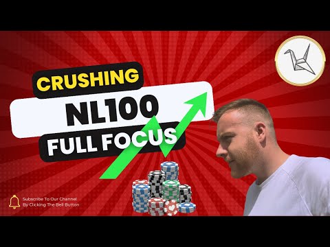 Crushing NL100 #poker #pokerstars #twitch #twitchstreamer #cashgames #fullfocus #winning