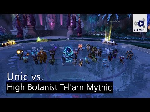 High Botanist Tel'arn Mythic Nighthold - Unic (Gorgonnash) [Ele PoV]
