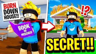 We Found the Book Of MISCHIEF in Roblox BROOKHAVEN RP!!