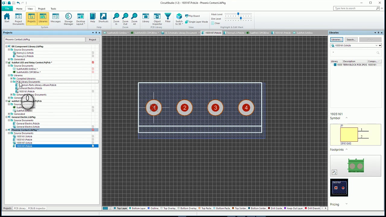 Reusing Components in CircuitStudio