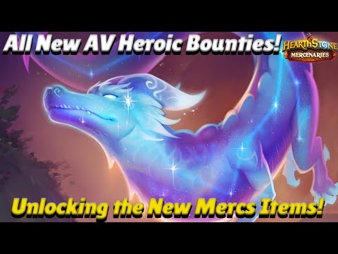All 4 New Heroic Alterac Valley Bounties! Rotimer, Ichman, Balinda, and Ivus! - HS Mercenaries Guide