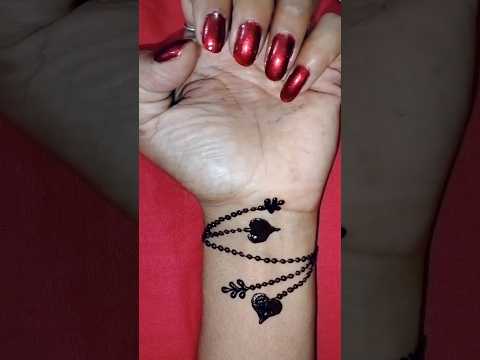 Beautiful bracelet mehendi designs #henna #mehendi #design #shorts #youtubeshorts #trending #short