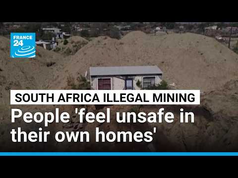 Illegal mining ravages Johannesburg neighbourhoods