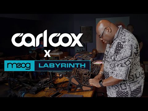 Carl Cox x Moog Labyrinth – Inside His All-New 100% Live Electronic Show