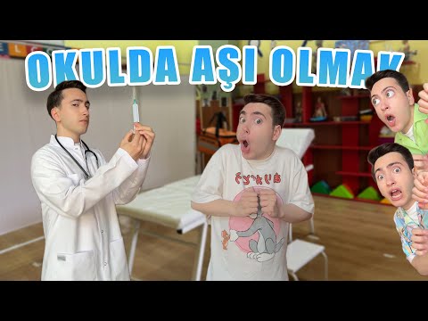 Efekan'ın Maceraları 8.Bölüm - Okulda Aşı Olmak