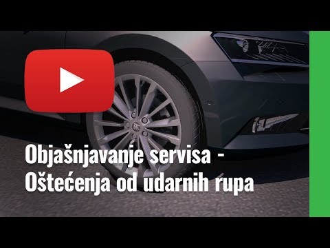 Objašnjavanje servisa - Oštećenja od udarnih rupa