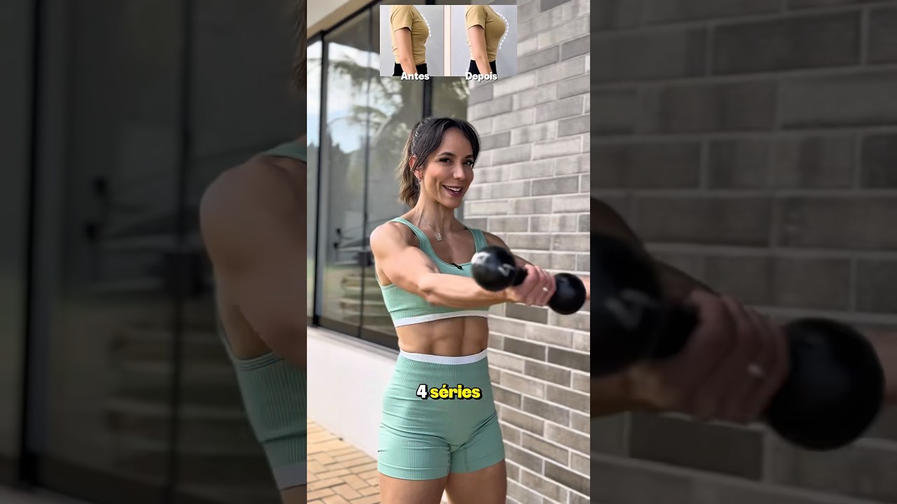 Treinos de braços e costas eliminam flacidez 