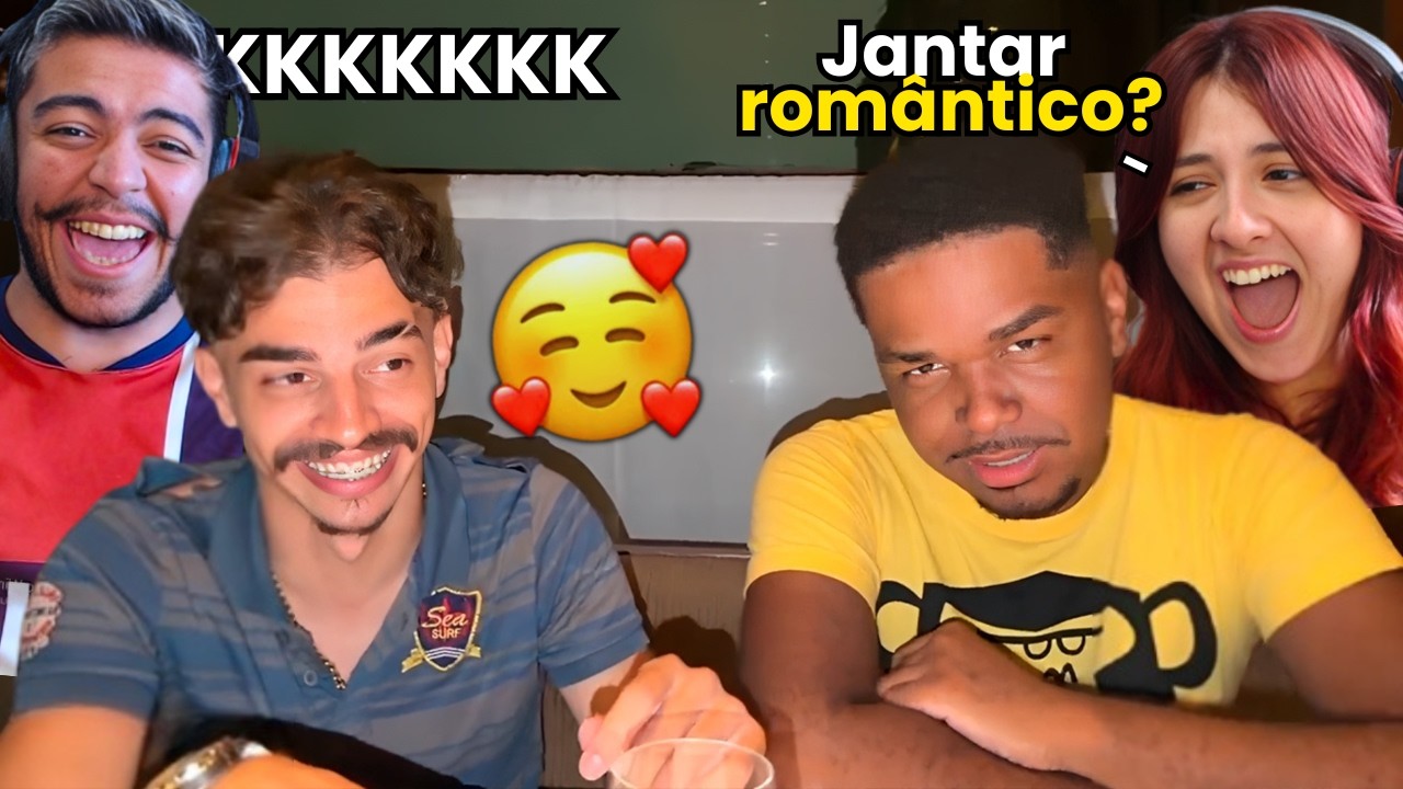 (BISTECONE) UM JANTAR CHIQUE COM BISTECONE E GABRIEL | REACT