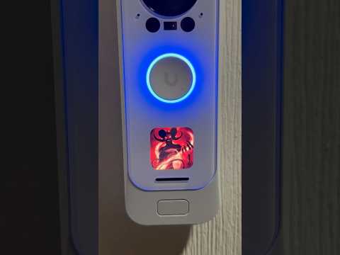 Is this cool or Scary?? UniFi G4 Doorbell Pro