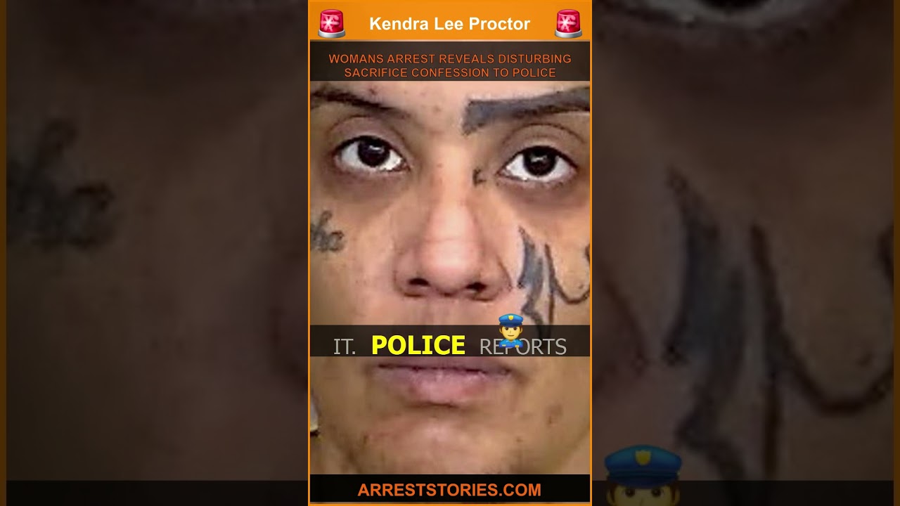 WOMANS ARREST REVEALS DISTURBING SACRIFICE CONFESSION TO POLICE