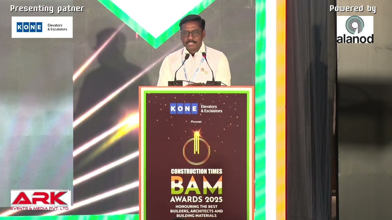 Welcome address by Ramamurthy Mayavan, Editor-in-Chief, Construction Times and Equipment Times