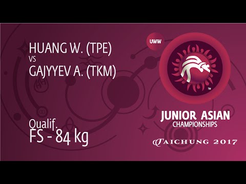 Qual. FS - 84 kg: A. GAJYYEV (TKM) df. W. HUANG (TPE) by TF, 10-0