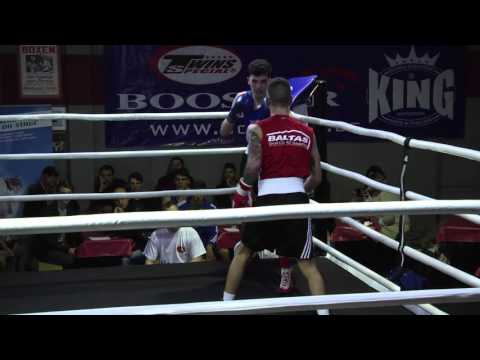 Boxen 2. Bundesliga - Hanau vs Wismar - 56kg - Zarraa vs Jensen