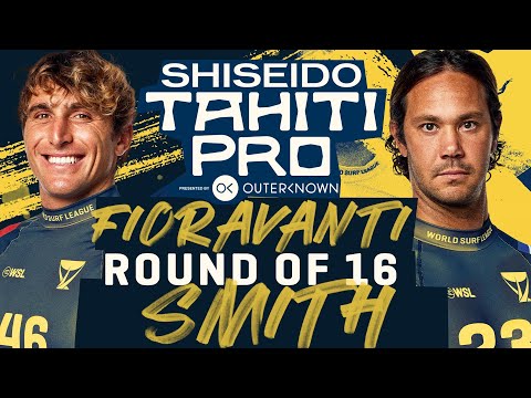 Leonardo Fioravanti vs Jordy Smith | SHISEIDO Tahiti Pro - Round of 16 Heat Replay