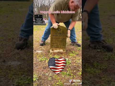 Veteran Leslie Middleton