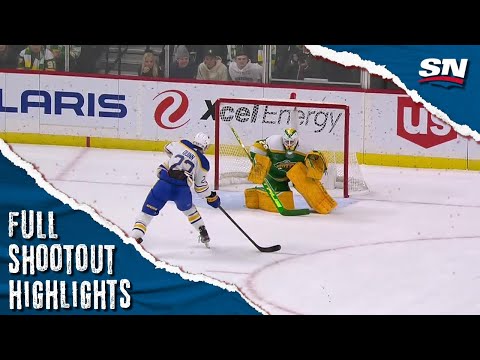 Buffalo Sabres at Minnesota Wild | FULL Shootout Highlights - January 28, 2023