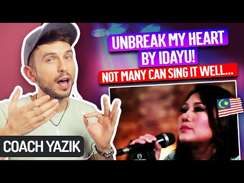 YAZIK reacts to UNBREAK MY HEART - Idayu