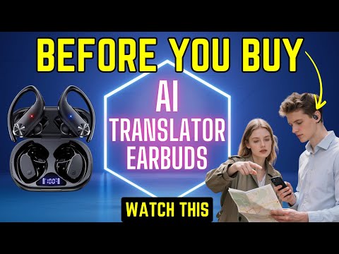 Instant Translation! | 5 Best AI Translator Earbuds 2025 | Understand Any Language Live