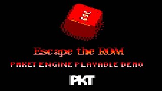 [Amstrad CPC] Escape The ROM (Démo) - Longplay