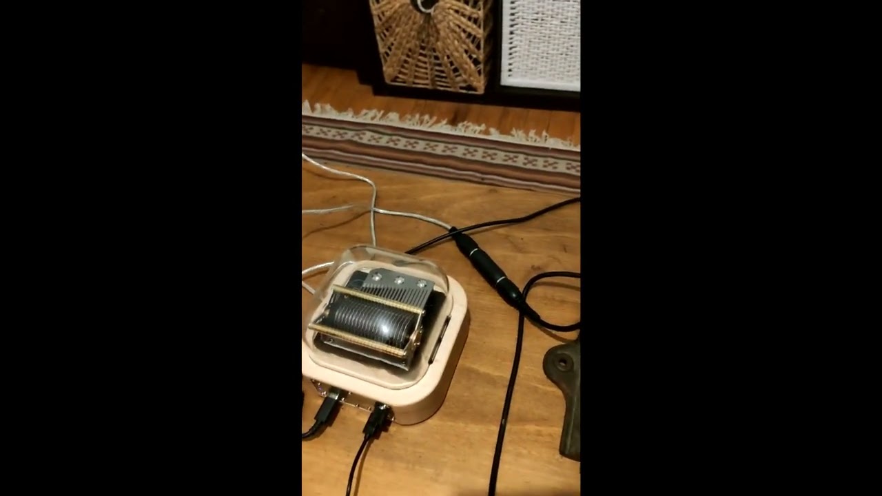Test boite à musique midi à la manivelle