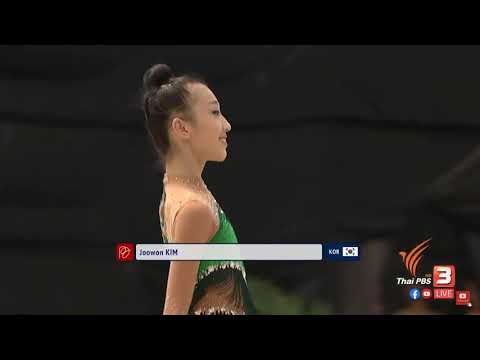 리듬체조 김주원 - 2019 아시아 선수권대회 리본 (2019 Asian RG Championship Kim Joowon - Ribbon)