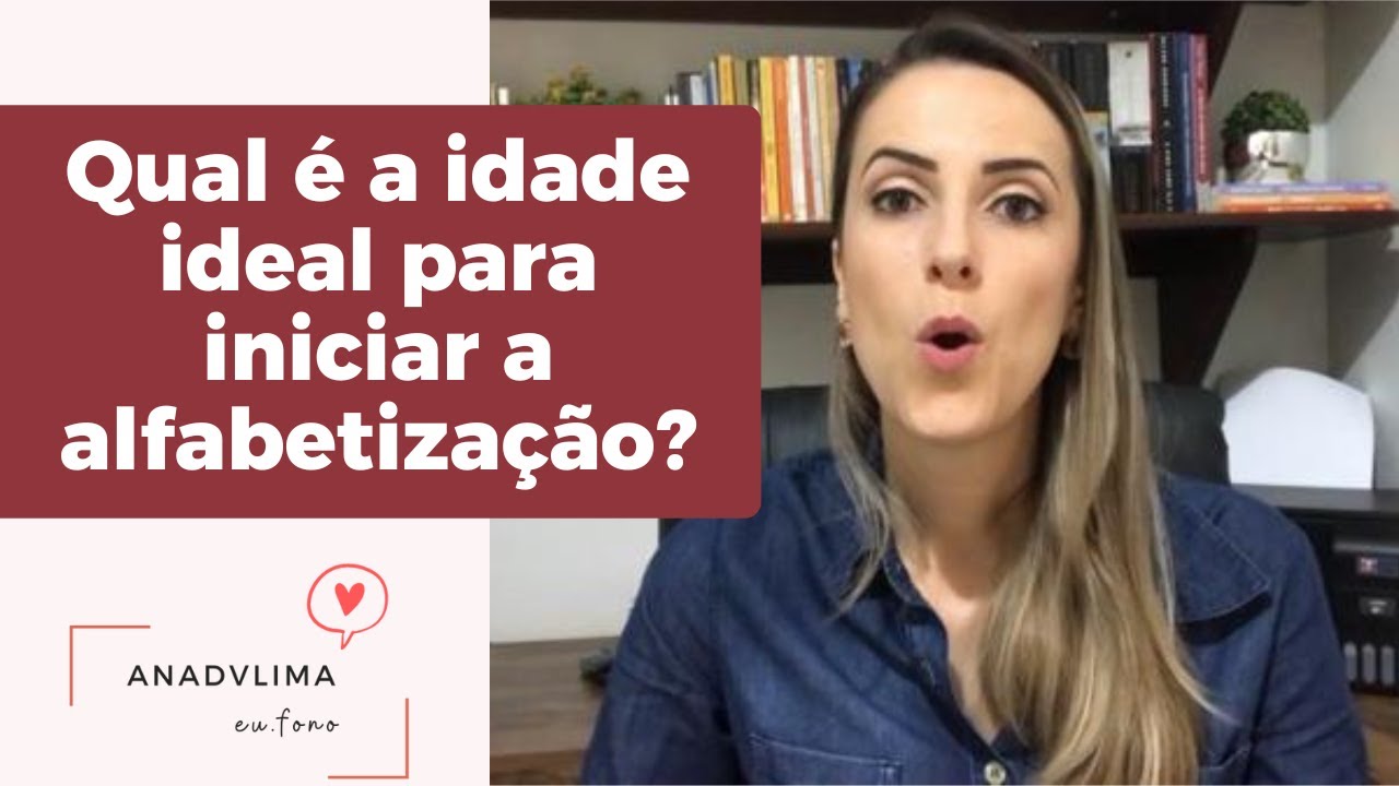 Com que idade devo iniciar a alfabetização do meu filho?