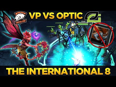 VP vs OPTIC - Amazing Series! Virtus Pro = Kings of Chat Wheel - Dota 2 #TI8